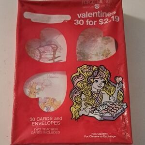 NIB Forget Me Not Vintage Lady Lovely Locks and the Pixietails Valentines Cards